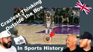 Craziest "Thinking outside the Box" Moments in Sports History REACTION!! | OFFICE BLOKES REACT!!