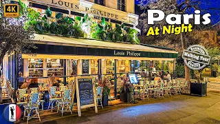 🇫🇷 Paris at Night, France, Immersive Evening Walking Tour, 2024 [4K/60fps]