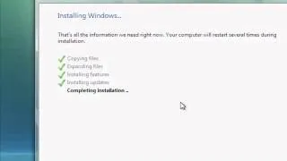 How to install windows vista on mac