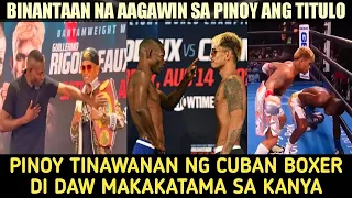 🇵🇭 Pinoy Tinawanan Ng Cuban Boxer At Binantaan Na Aagawin Ang Titulo