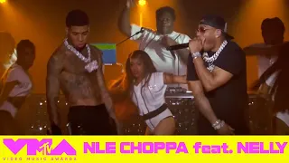 NLE Choppa feat. Nelly - "Ain't Gonna Answer" / "It's Getting Hot" | 2023 VMAs