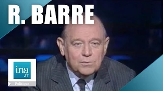 Raymond Barre "La situation économique de la France" | Archive INA