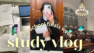 law school finals week 📚 study vlog, productive days, exam prep, living alone in Copenhagen etc.