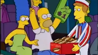 Hot Dog Man - The Simpsons