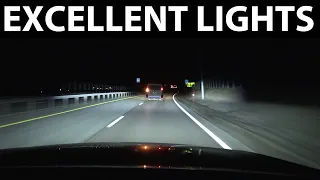 Volvo C40 Pixel headlights test