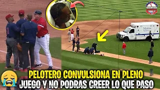 Este BEISBOLISTA CONVULSIONA en PLENO JUEGO SUFRE DERRAME CEREBRAL y NO PODRÁS CREER lo que PASÓ MLB