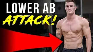4 Minute Lower Ab Workout for Ripped Abs | V SHRED