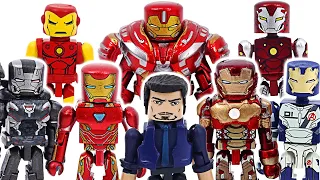 Marvel Avengers Minimate Iron Man army go! Defeat the Thanos army! | DuDuPopTOY