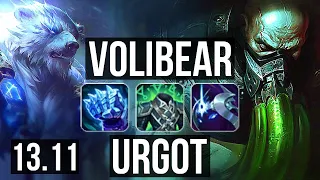 VOLI vs URGOT (TOP) | 7/4/16 | KR Diamond | 13.11