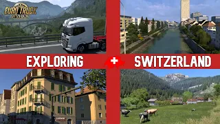 Exploring Reworked Switzerland & New Event (Part 1) - Euro Truck Simulator 2