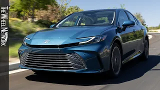 2025 Toyota Camry XLE AWD | Ocean Gem | Driving, Interior, Exterior (US Spec)