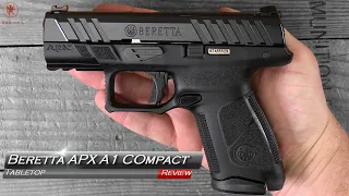 Beretta APX A1 Compact Tabletop Review and Field Strip