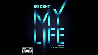 50 Cent - My Life feat. Eminem & Adam Levine (Audio)
