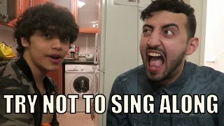 TRY NOT TO SING ALONG CHALLENGE!!