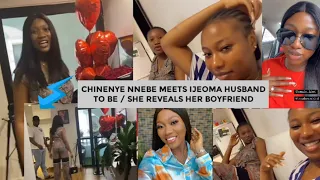 Chinenye Nnebe reveals her boyfriend as she meets Ijeoma fiancee