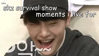 Stray Kids survival show funny/iconic moments