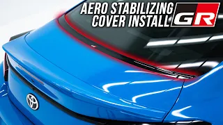 TRD GR Aero Stabilizing Cover Install 2022 GR86