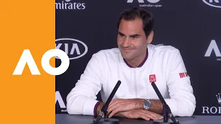 Roger Federer: "I was incredibly lucky today!" | Australian Open 2020 Press Conference QF