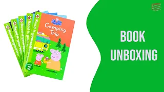 Peppa Pig Read It Yourself Level 2 by Ladybird 5 Books Box Set - Book Unboxing