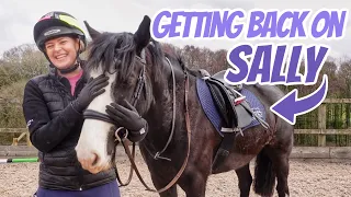 RIDING SALLY FOR THE FIRST TIME AFTER 5 MONTHS OFF ~ And an extra surprise