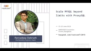 Scale MySQL beyond limits with ProxySQL