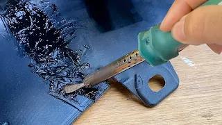 How to Cleverly Repair Broken Plastic Items Using Plastic Welding! What happened next? | Tricks DIY