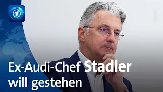 Abgas-Betrugsprozess: Ex-Audi-Chef Stadler zu Geständnis bereit