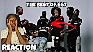 AMERICAN REACTS TO THE BEST SONGS OF 667 (BEST FRENCH RAP GROUP?) FT. FREEZE CORLEONE, OSIRUS JACK