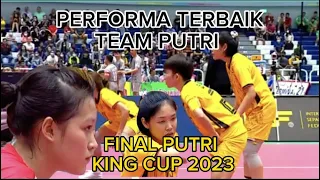 FINAL:SEPAK TAKRAW"PUTRI" KING CUP 2023 THAILAND VS VIETNAM