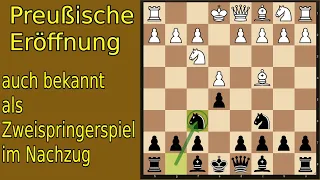 Preußische Eröffnung - Schwarzes Eröffnungsrepertoire 5.0-0