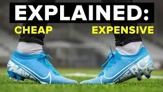 EXPENSIVE vs CHEAP football boots explained