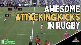 How Attacking Kicks Can be Used to Score Tries in Rugby! | Rugby Analysis | GDD Coaching