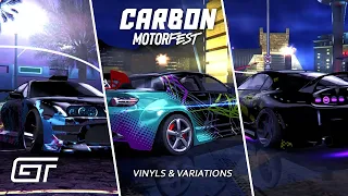 NFS CARBON - MOTORFEST MOD 2023 | Vinyls & Variations (4K)