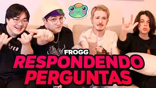 FROGG RESPONDENDO PERGUNTAS