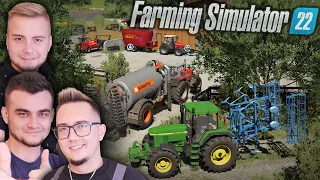 Ciężkie Gruberowanie, Gnojowica & Wapno 😱 *WIELKIE POLE* | "Od Zera,do Farmera" #105 | FS22 Bronczek