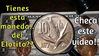 Moneda de 10 Centavos de los 70´s... la Tienes??...revisa este video!!!