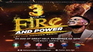 3 DAYS OF FIRE AND POWER - LET THE WONDER BEGIN [OH LORD HELP ME] || NSPPD || 25TH APRIL2023