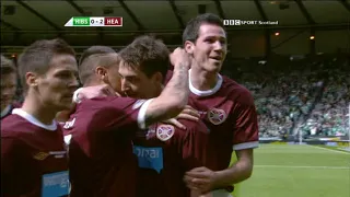 Sportscene Hibs 1 v Hearts 5 Scottish Cup Final Highlights 19th May 2012