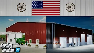 Mod Preview - American Midwest Shop | Farming Simulator 22