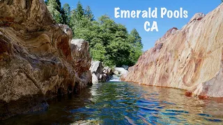 EMERALD POOLS, California | A RAGING River in May But the BEST Swimming Spot in Summer | Freediving?
