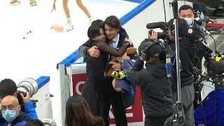 Shoma Uno 2023 GPF Beijing Men FS Kiss&Cry