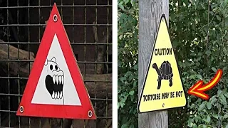 Hilarious Zoo Signs