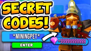 NEW SECRET CODES FOR MINING SIMULATOR 2 IN 2022! ROBLOX MINING SIMULATOR 2 CODES