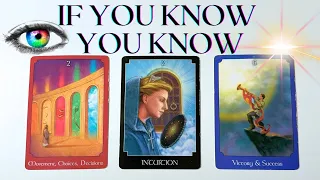 Pick a Card 👁️ Spirit Messages You Need to Know 🔮 IYKYK Psychic Tarot & Oracle Reading