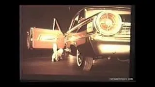 1963 Ford Galaxie TV Commercial in color