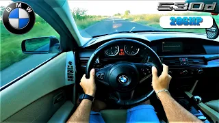 2005 E60 BMW 530d POV DRIVE