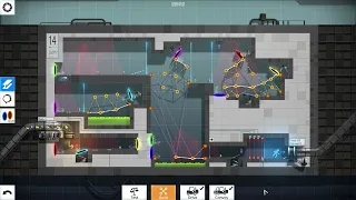 Bridge Constructor Portal Proficiency Level 14, No Bridge Collapse Solution.