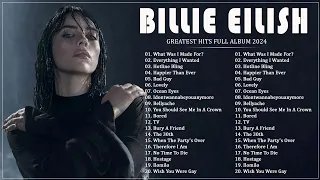 Billie Eilish Greatest Hits Full Album - Best Songs Collection 2024 - The Most Popular Songs