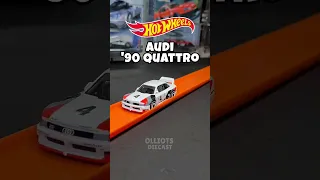 Hot Wheels Audi '90 Quattro Retro Racers 2023 #hotwheels #olliotsdiecast #audi #shorts #quattro