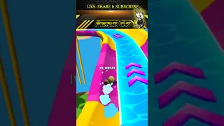 Kita shortcut di super slide lagi cuy | stumble guys Indonesia #shorts